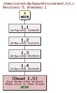 Revision graph of db/baza/Attic/saran01.txt