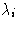 $\lambda_i$
